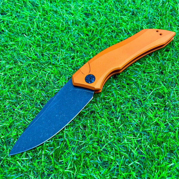 7100 Outdoor Camping Portable EDC Equipment Self Defense Folding Blade Sharp Fruit Knife - Image 5