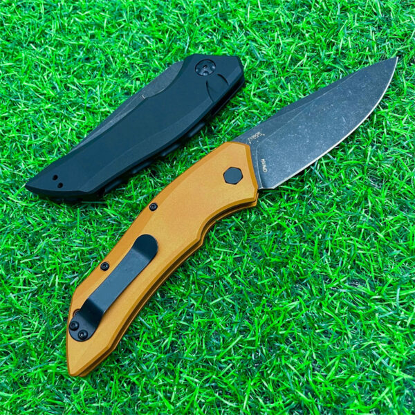 7100 Outdoor Camping Portable EDC Equipment Self Defense Folding Blade Sharp Fruit Knife - Image 3