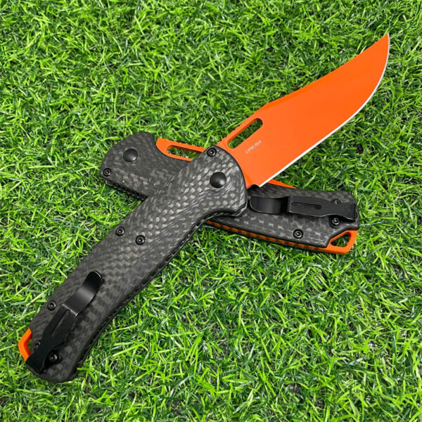 Butterfly 15535 carbon fiber handle folding knife outdoor high hardness portable sharp folding knife - Image 2