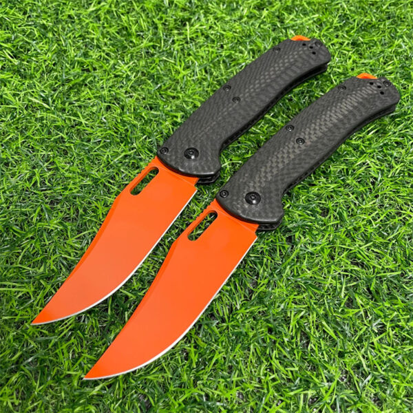 Butterfly 15535 carbon fiber handle folding knife outdoor high hardness portable sharp folding knife - Image 3