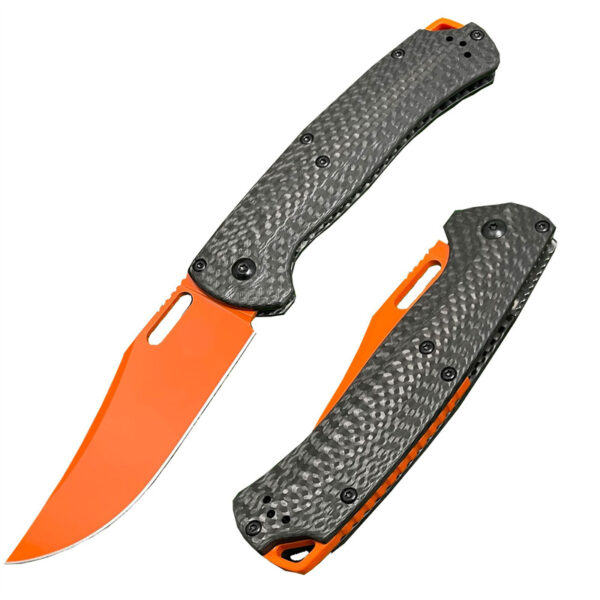 Butterfly 15535 carbon fiber handle folding knife outdoor high hardness portable sharp folding knife - Image 4