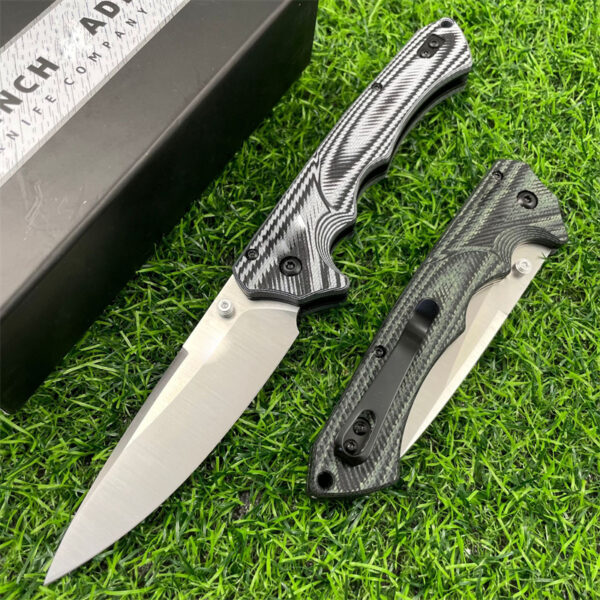 Butterfly 1401 Outdoor Camping Folding Knife Dual Color G10 Handle Multi functional Portable Pocket Knife - Image 3