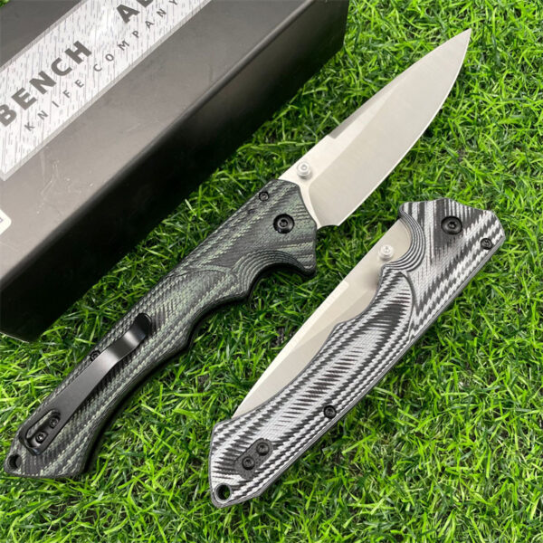 Butterfly 1401 Outdoor Camping Folding Knife Dual Color G10 Handle Multi functional Portable Pocket Knife - Image 2