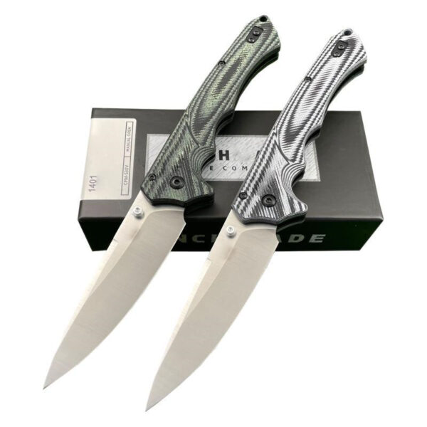 Butterfly 1401 Outdoor Camping Folding Knife Dual Color G10 Handle Multi functional Portable Pocket Knife - Image 6