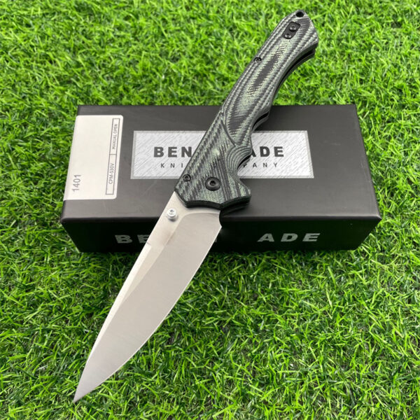 Butterfly 1401 Outdoor Camping Folding Knife Dual Color G10 Handle Multi functional Portable Pocket Knife - Image 4