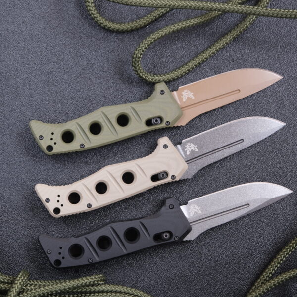 Benchmark Butterfly 273 Folding Knife G10 Outdoor Camping Portable with Sharp Small Knife Folding Knife - Image 4
