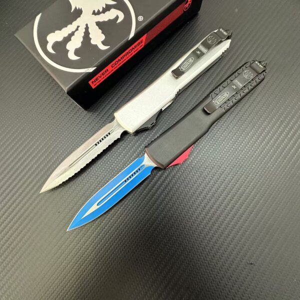 UT85-OTF - Tactical Knife, Aluminum Handle, M390 Steel Knife, Outdoor Camping Survival EDC Knife, Best Gift - Image 4