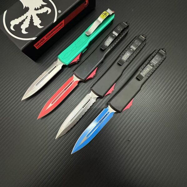UT85-OTF - Tactical Knife, Aluminum Handle, M390 Steel Knife, Outdoor Camping Survival EDC Knife, Best Gift - Image 2