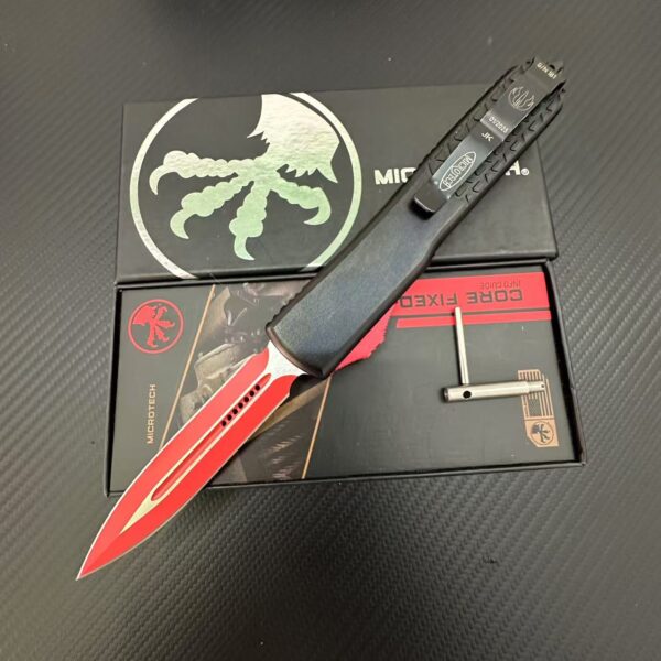 UT85-OTF - Tactical Knife, Aluminum Handle, M390 Steel Knife, Outdoor Camping Survival EDC Knife, Best Gift - Image 10