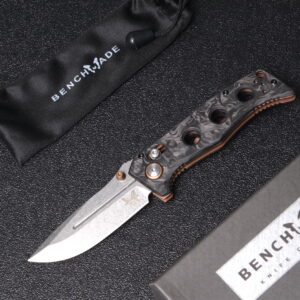 carbon fiber tactical folding knife black