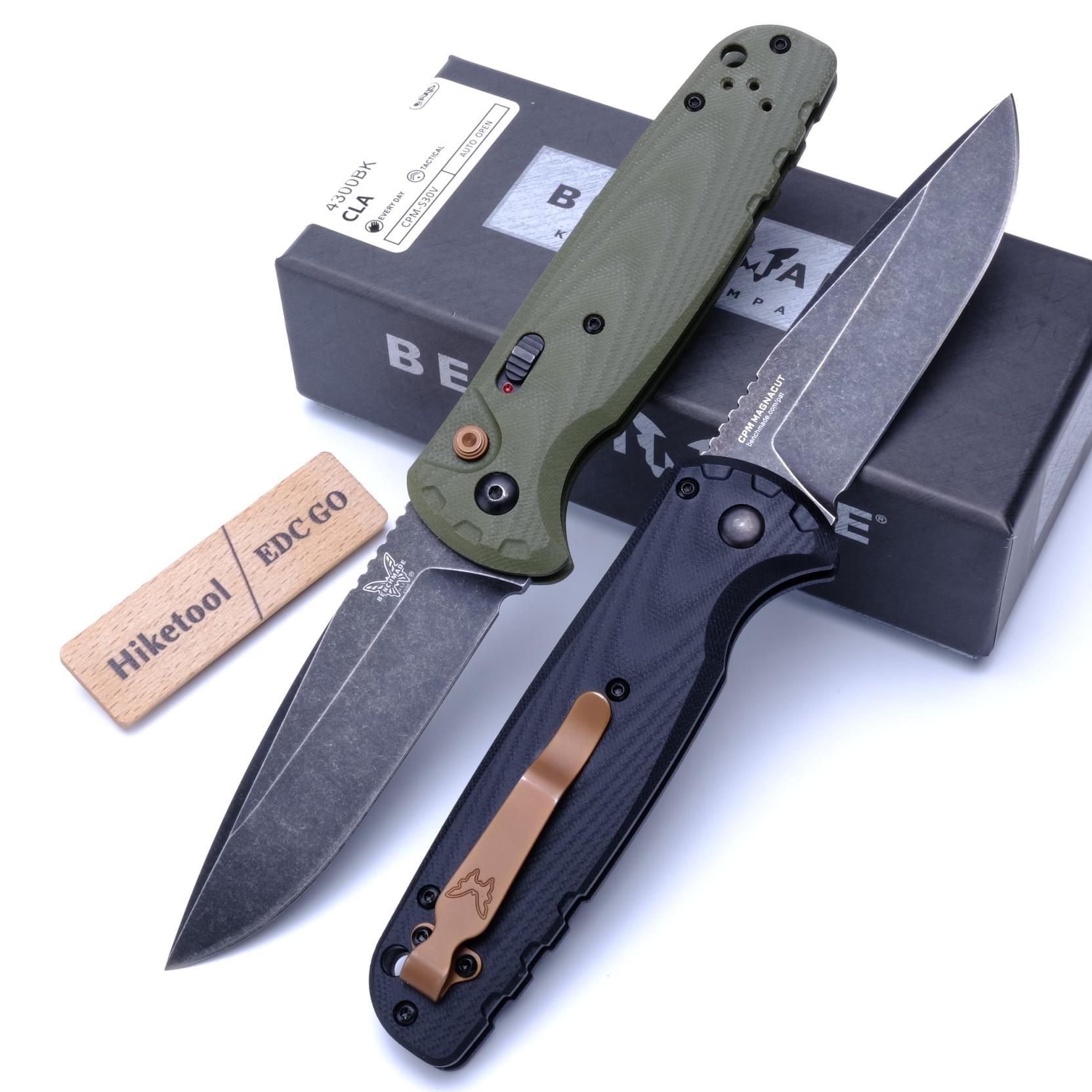 BM4300BK tactical folding knife automatic edc outdoor camping
